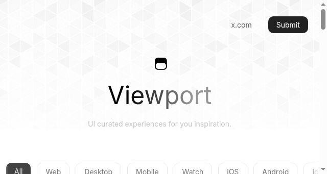 Screenshot of viewport-ui.design