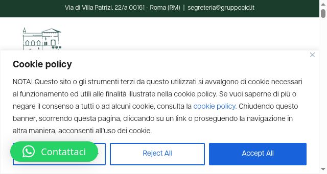 Screenshot of villapatriziwellbeing.it