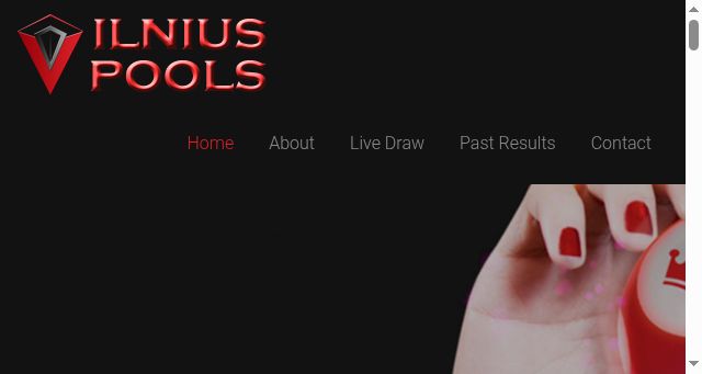 Screenshot of vilniuspools.com