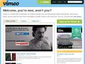 Screenshot of vimeo.com