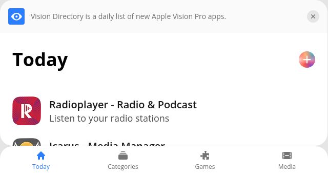 Screenshot of vision.directory