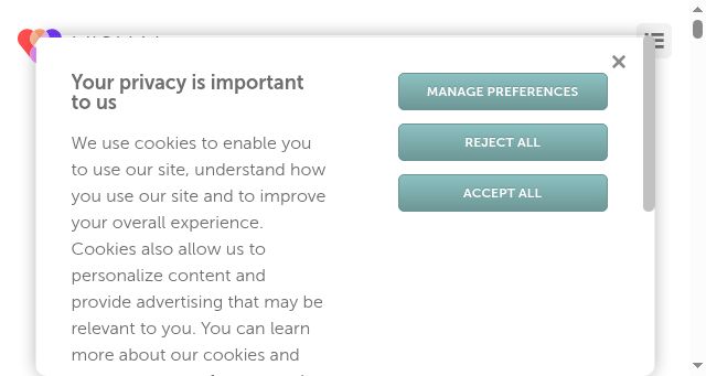 Screenshot of visual.com