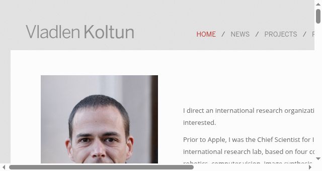 Screenshot of vladlen.info