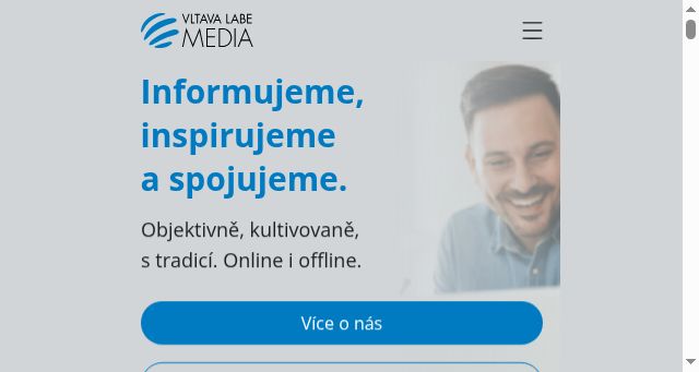 Screenshot of vlmedia.cz