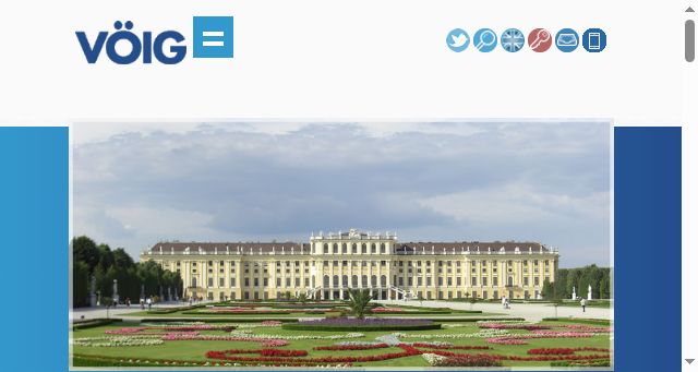 Screenshot of voeig.at