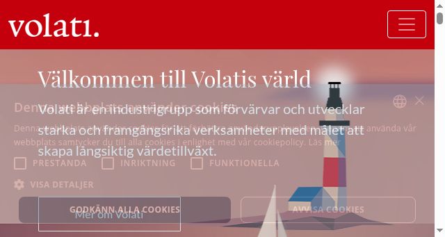 Screenshot of volati.se