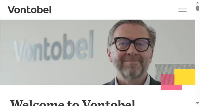 Screenshot of vontobel.com