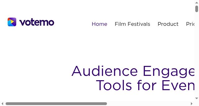 Screenshot of votemo.com