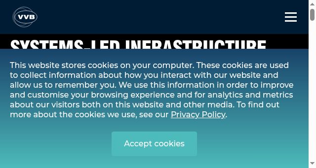 Screenshot of vvb-eng.com