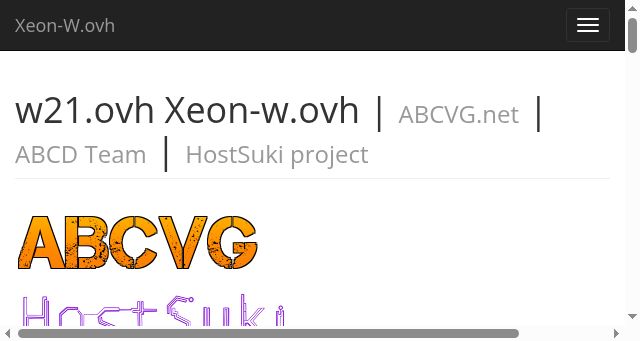 Screenshot of w21.ovh