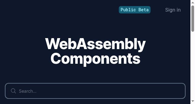 Screenshot of wa.dev