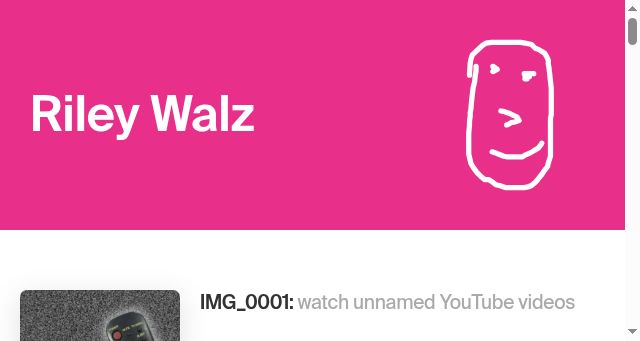 Screenshot of walzr.com