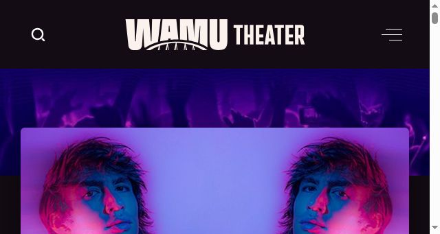 Screenshot of wamutheater.com
