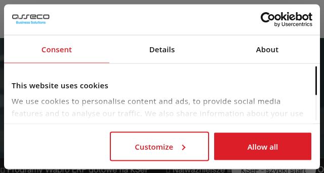 Screenshot of wapro.pl