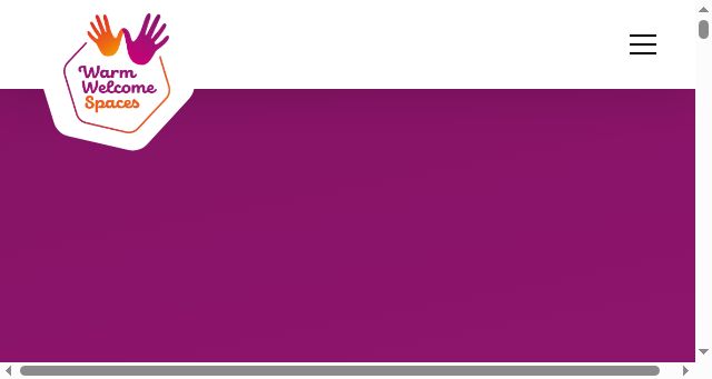 Screenshot of warmwelcome.uk