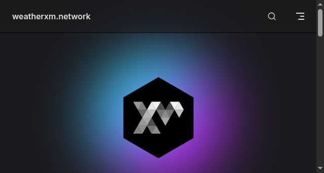 Screenshot of weatherxm.network
