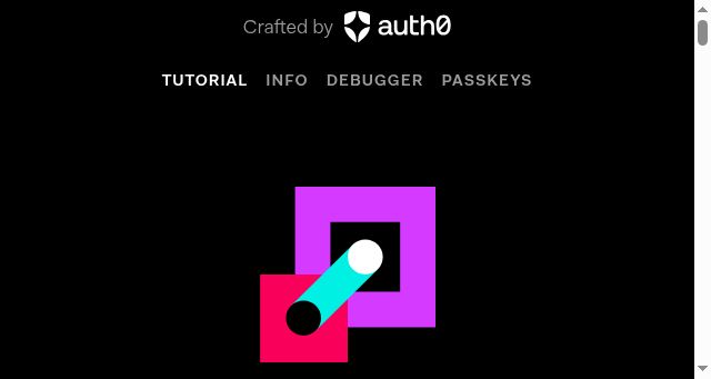 Screenshot of webauthn.me