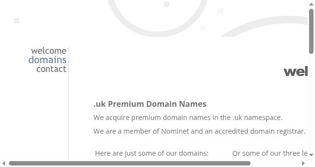 Screenshot of webber.domains