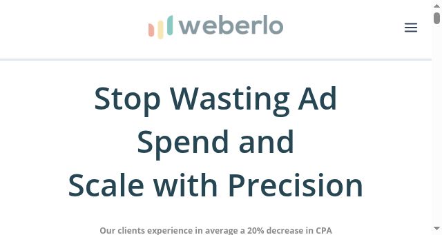 Screenshot of weberlo.com
