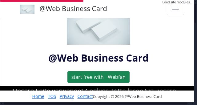 Screenshot of webfan.website