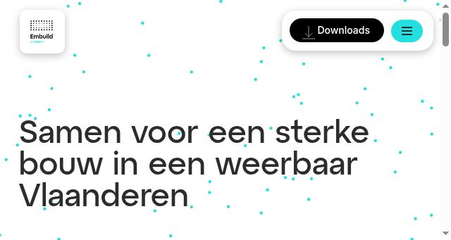 Screenshot of weerbarebouw.vlaanderen