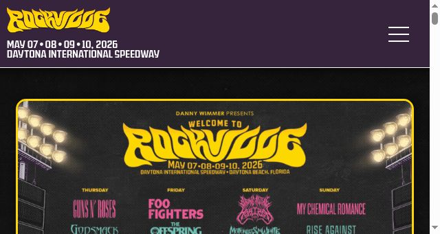 Screenshot of welcometorockville.com