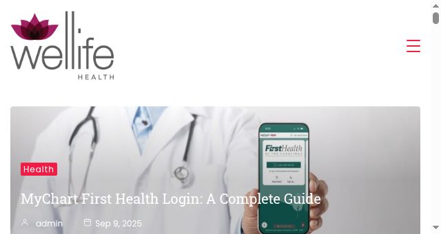 Screenshot of wellifehealth.com