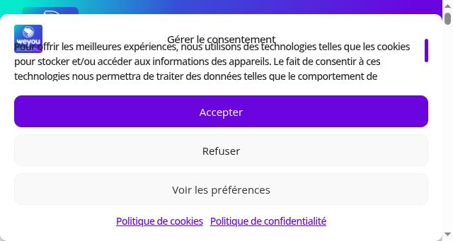 Screenshot of weyou-group.com