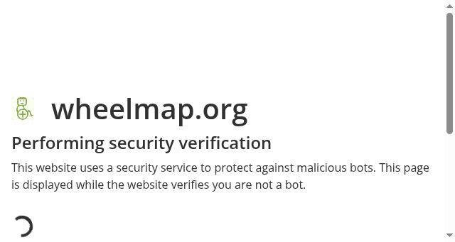 Screenshot of wheelmap.org