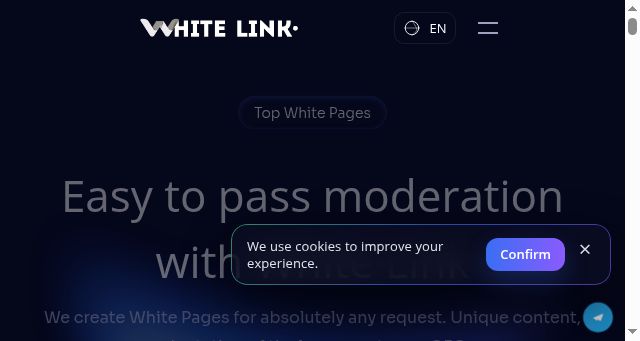 Screenshot of white-link.pro
