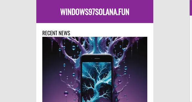 Screenshot of windows97solana.fun