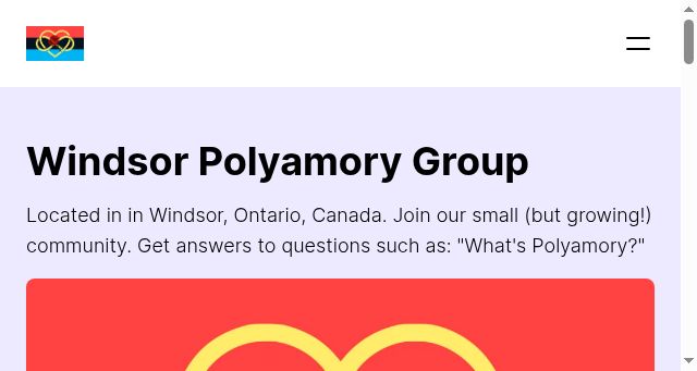 Screenshot of windsorpolyamory.com