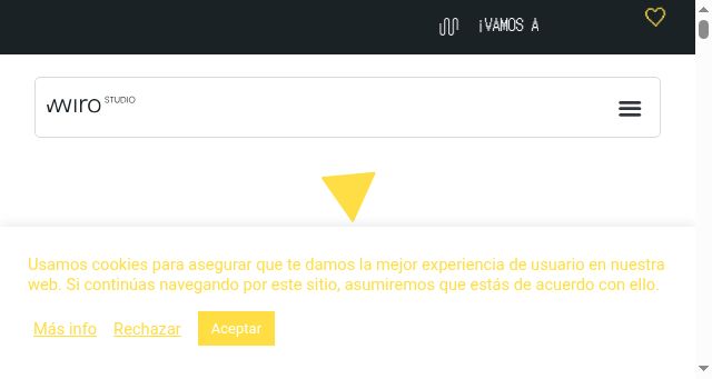 Screenshot of wiro.studio