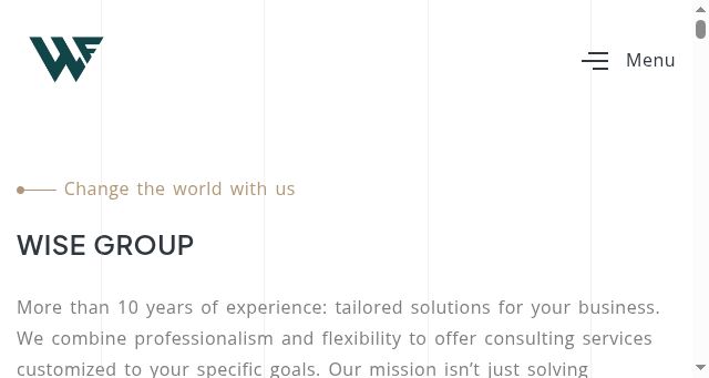 Screenshot of wisegroup.am