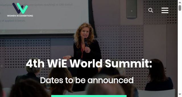 Screenshot of womeninexhibitions.com