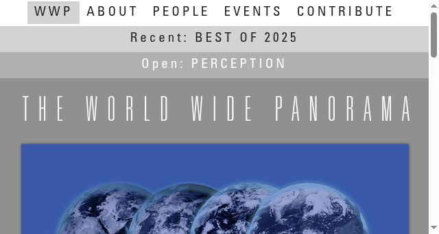 Screenshot of worldwidepanorama.org