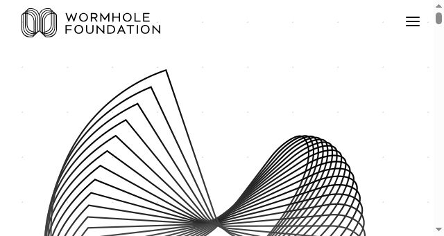 Screenshot of wormhole.foundation
