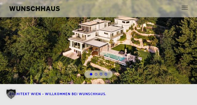 Screenshot of wunschhaus.at