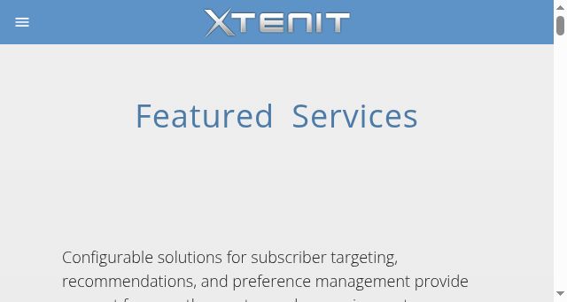 Screenshot of xtenit.com