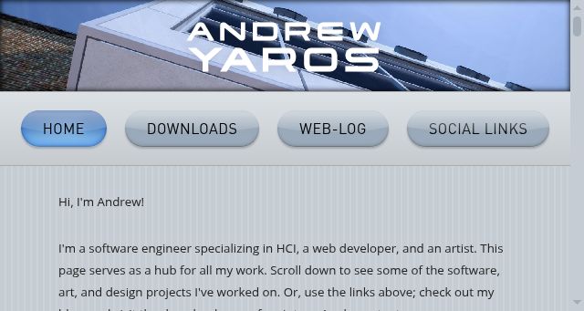 Screenshot of yaros.ae