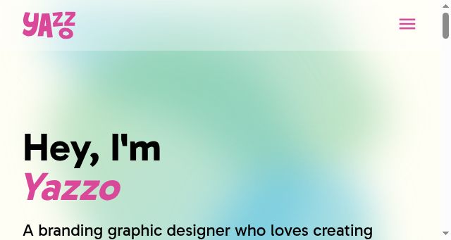 Screenshot of yazzo.design