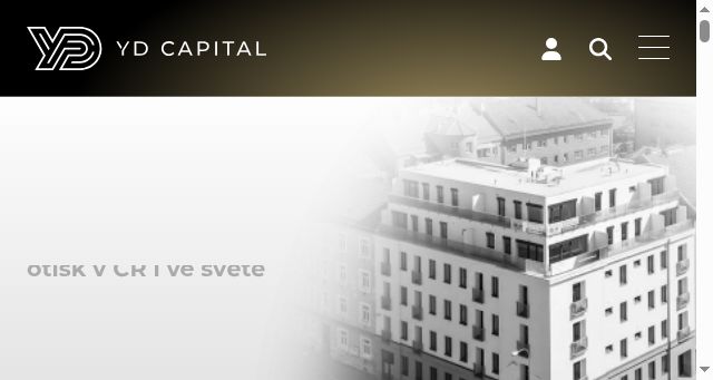 Screenshot of ydc.cz