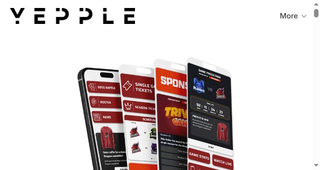 Screenshot of yepple.io