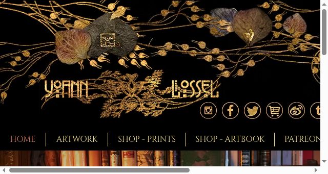 Screenshot of yoannlossel.com