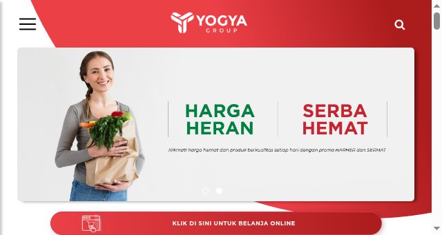 Screenshot of yogyagroup.com