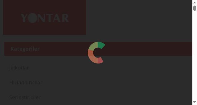 Screenshot of yontar.com.tr