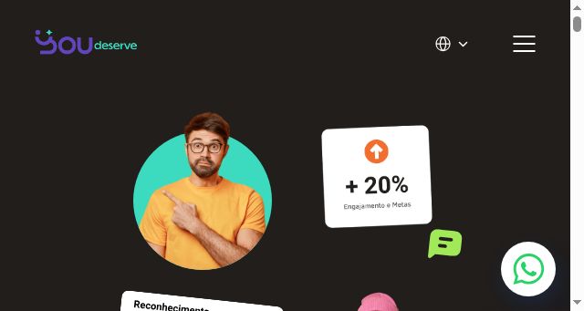 Screenshot of youdeserve.today