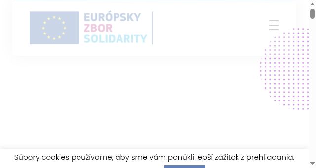 Screenshot of zborsolidarity.eu