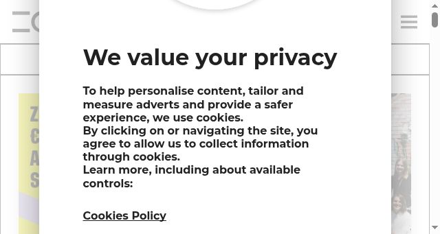 Screenshot of zollhof.de