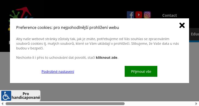 Screenshot of zoopraha.cz